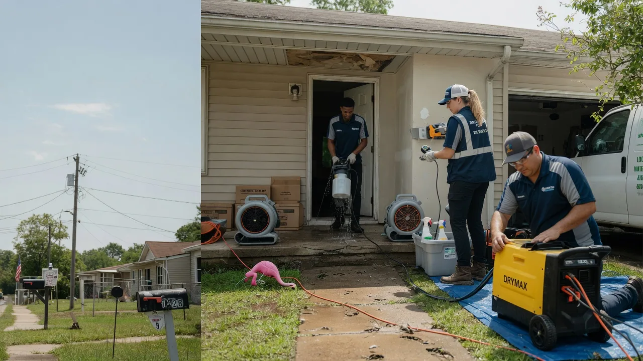 Storm Damage Water Removal in Savonburg, KS near me